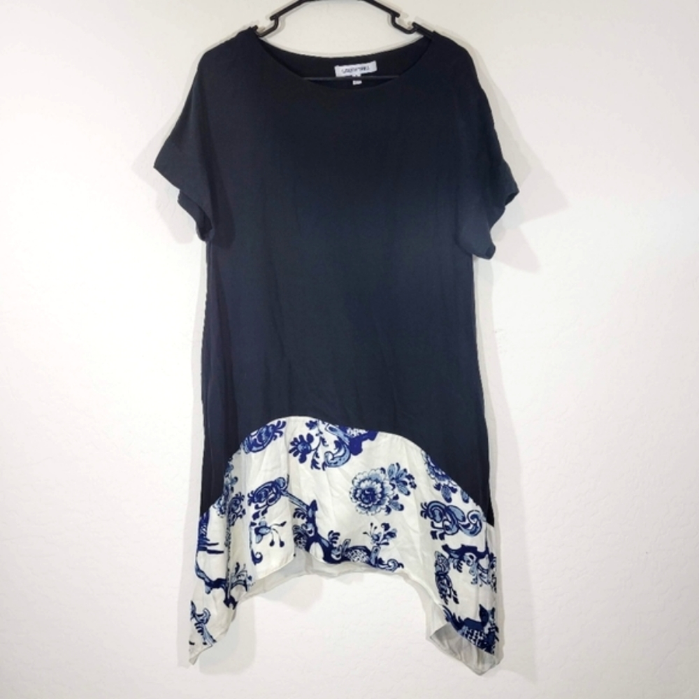 Elizabeth James Silk Tunic Floral Paisley dress 2